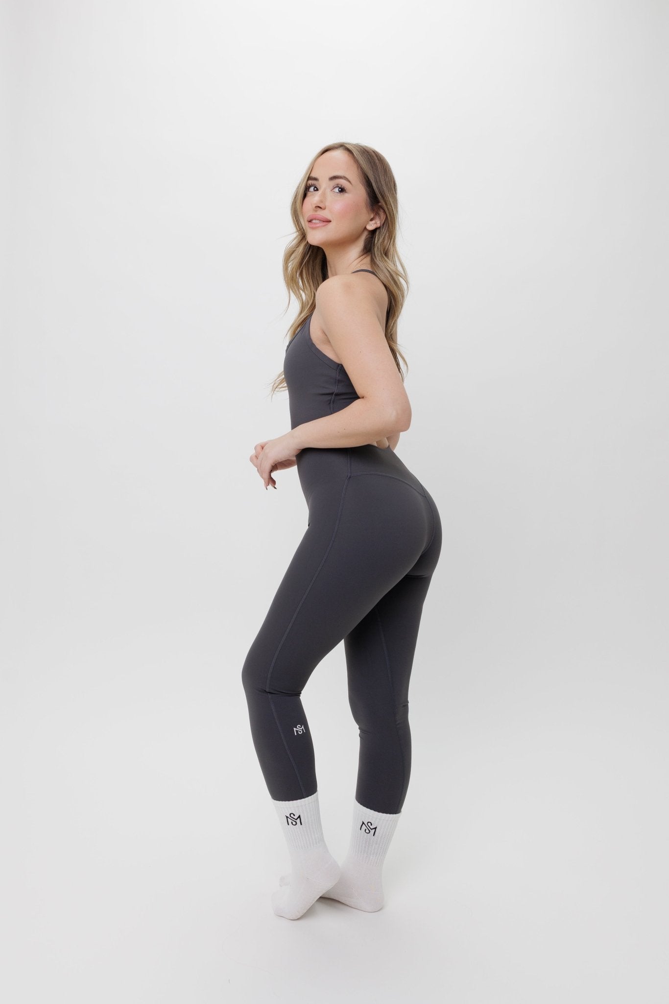 בגד גוף Grey Pearl - בגד גוף עם פתח בגבבגד גוףSAM