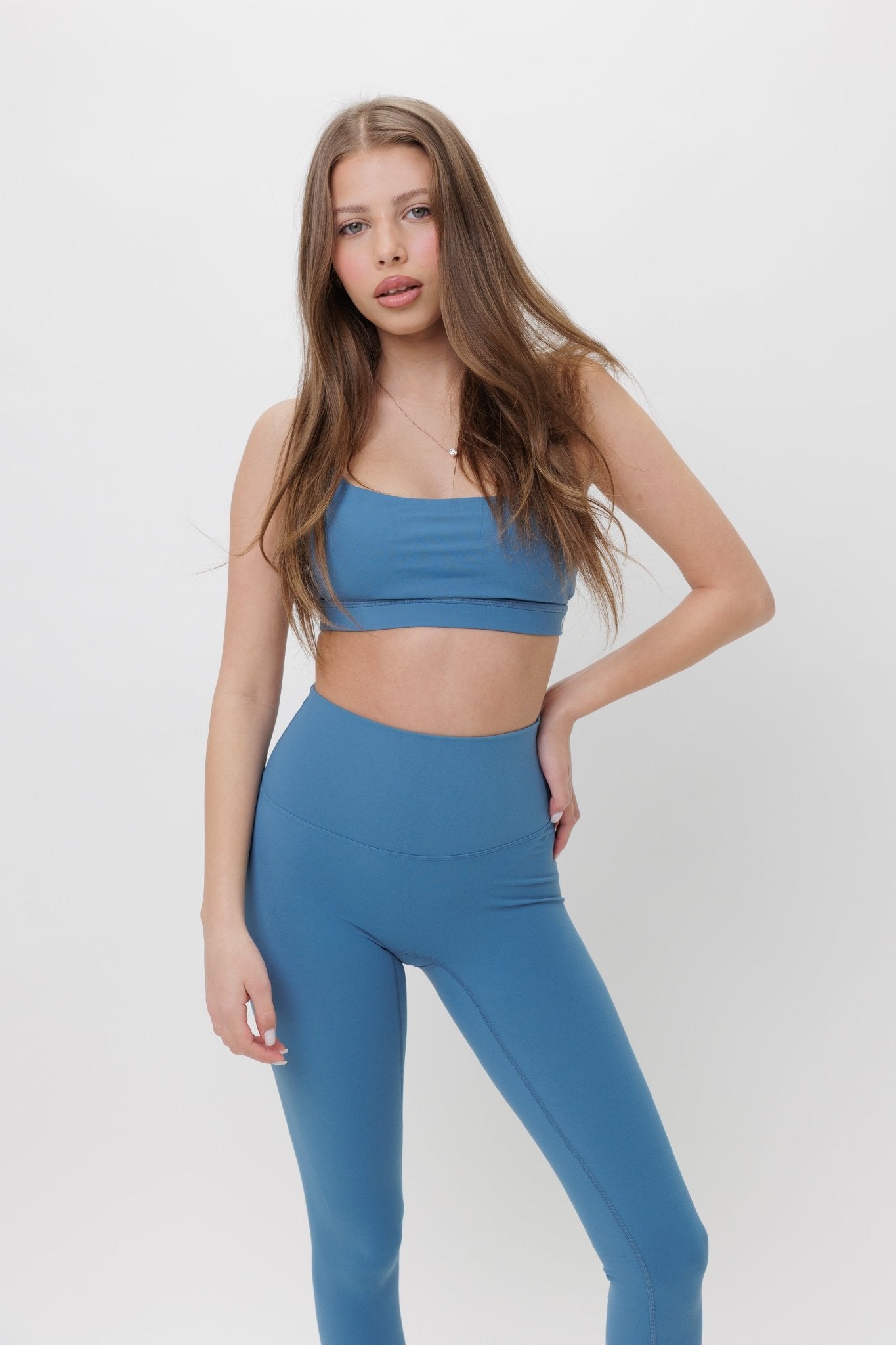 סט Mey - סט כתפיות איקססט בגדי ספורט, סט ספורט , טייץ גזרה גבוהה, תמיכה גבוההSAM