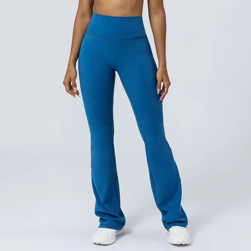 Solid Color V-shaped Hip Lifting Yoga Pants