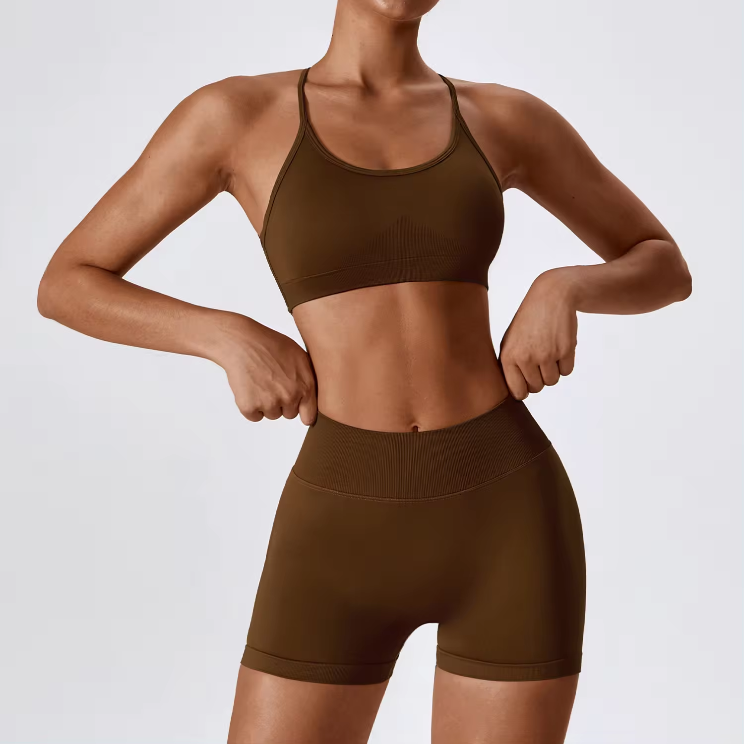 Seamless Quick-drying Women's Sports Suit