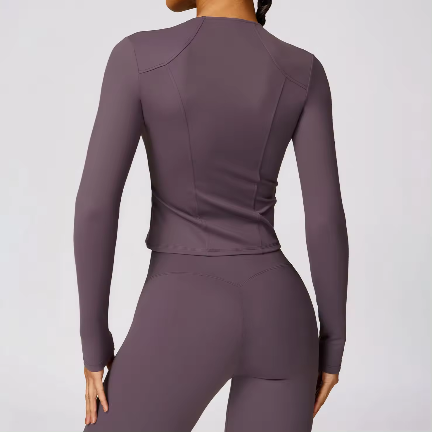 Half-zip Quick-drying Breathable High-support Fitness Top