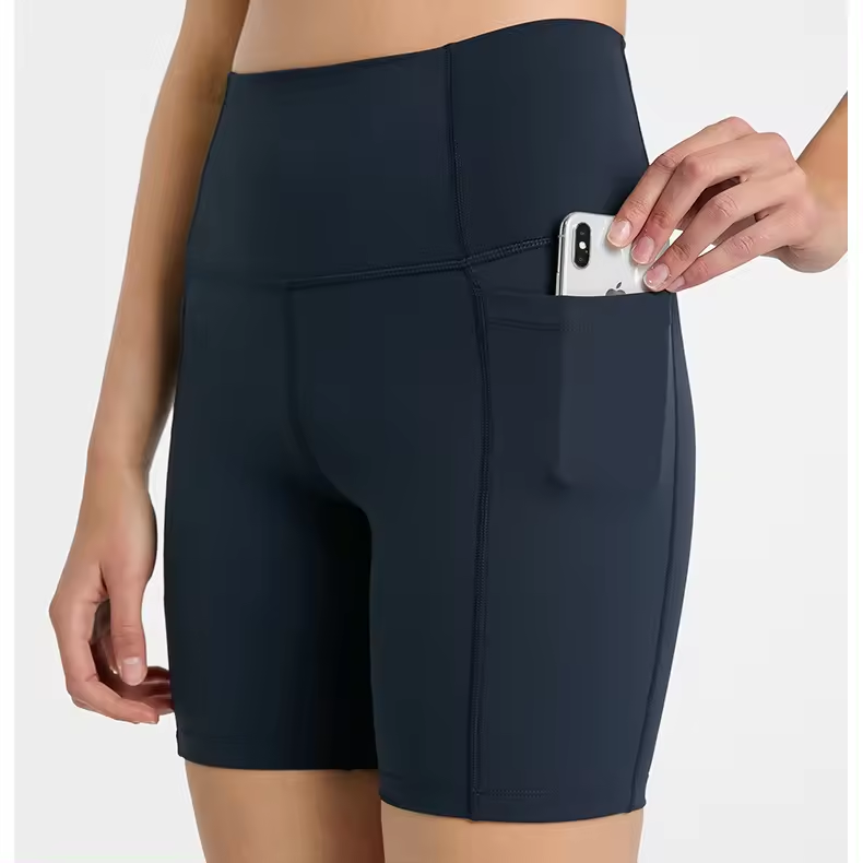 Colorful High-waisted Butt-lifting Breathable Fitness Shorts
