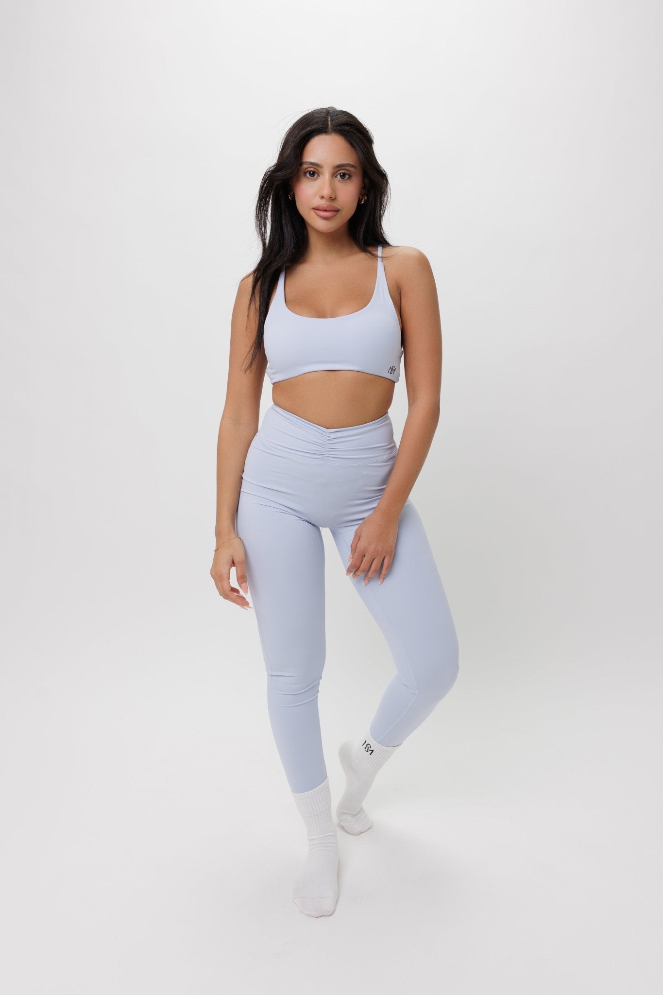 סט Eden - סט עם כיווץ בטייץסט בגדי ספורט, סט ספורט , טייץ גזרה גבוהה, תמיכה גבוההSAM