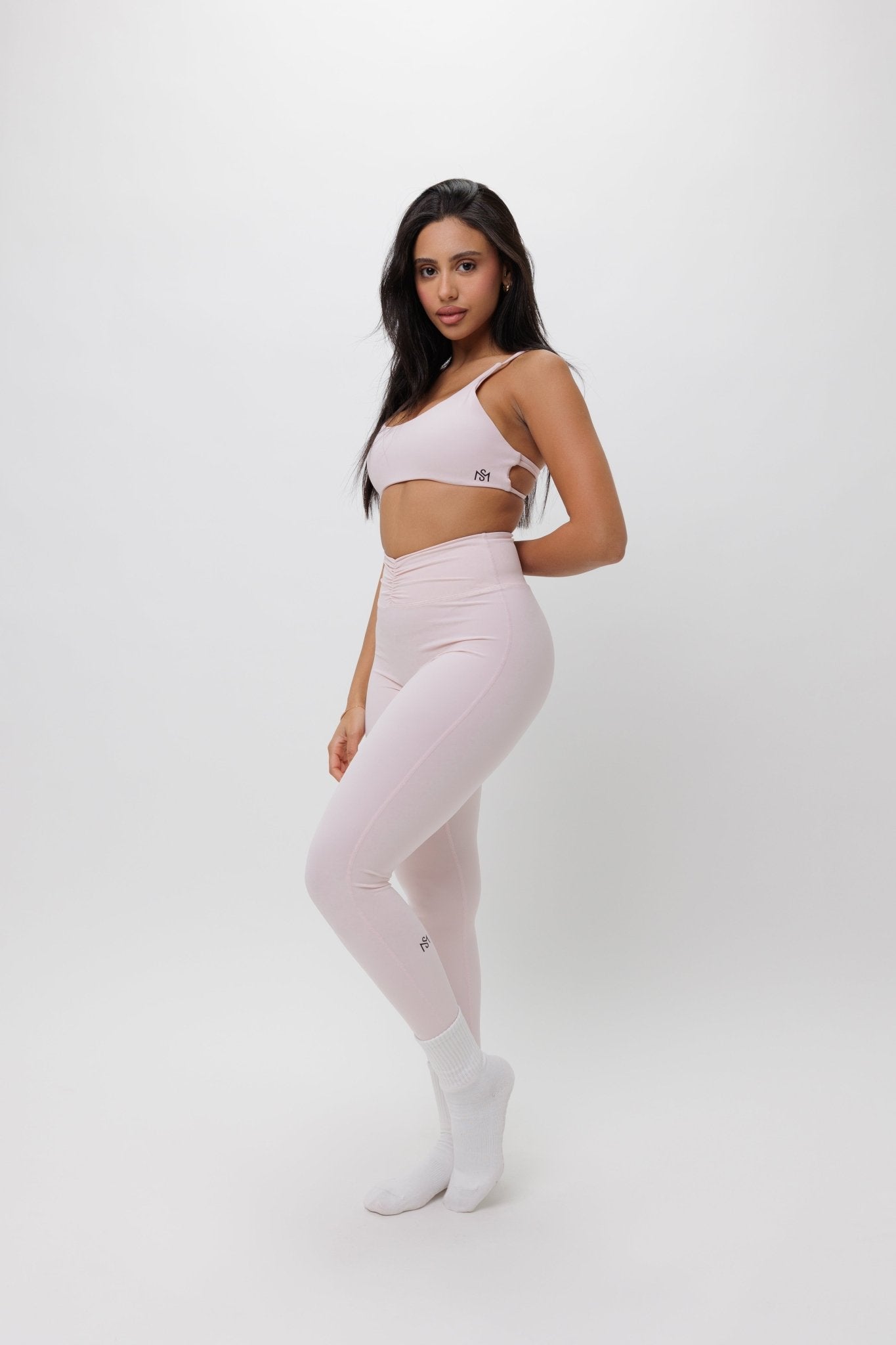 סט Eden - סט עם כיווץ בטייץסט בגדי ספורט, סט ספורט , טייץ גזרה גבוהה, תמיכה גבוההSAM