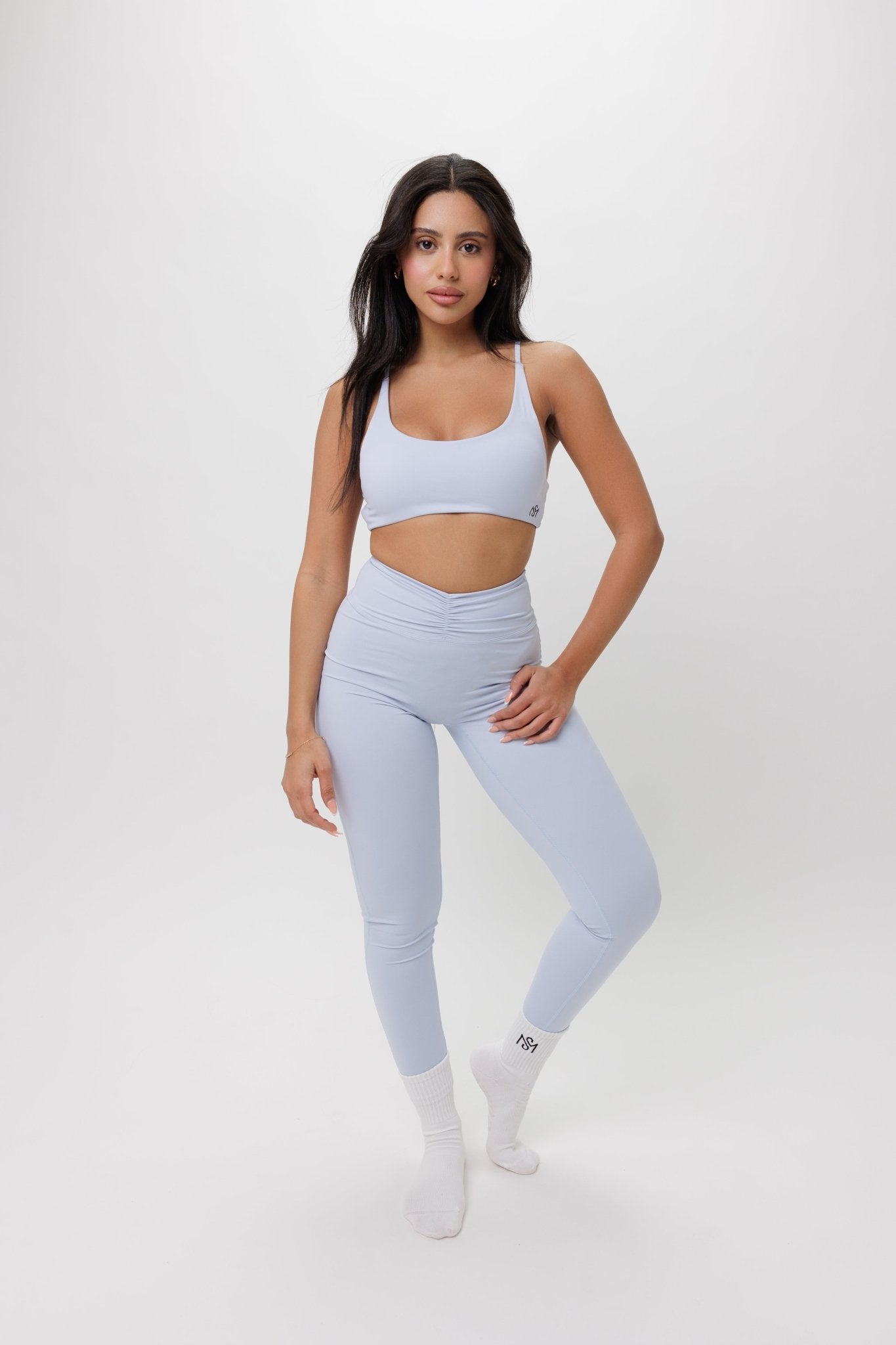 סט Eden - סט עם כיווץ בטייץסט בגדי ספורט, סט ספורט , טייץ גזרה גבוהה, תמיכה גבוההSAM