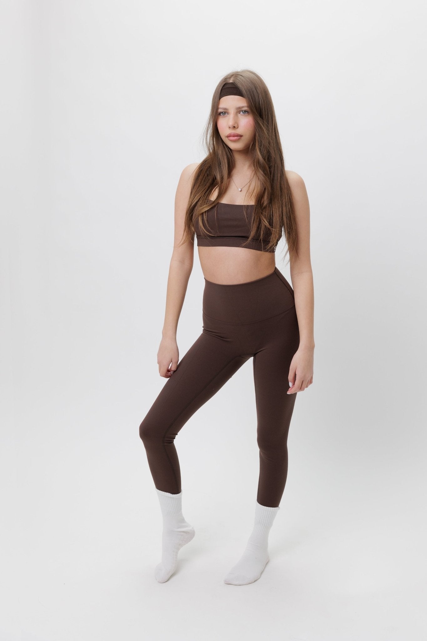 סט Mey - סט כתפיות איקססט בגדי ספורט, סט ספורט , טייץ גזרה גבוהה, תמיכה גבוההSAM